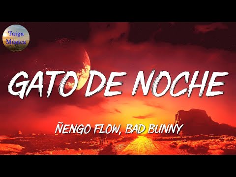 🎵 Ñengo Flow, Bad Bunny – Gato de Noche | Christian Nodal, Rauw Alejandro (Mix)