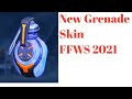 New grenade skin ffws 2021 electrifying gaming