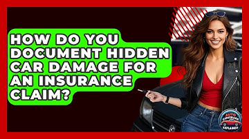 How Do You Document Hidden Car Damage For An Insurance Claim? - Auto Coverage Explained