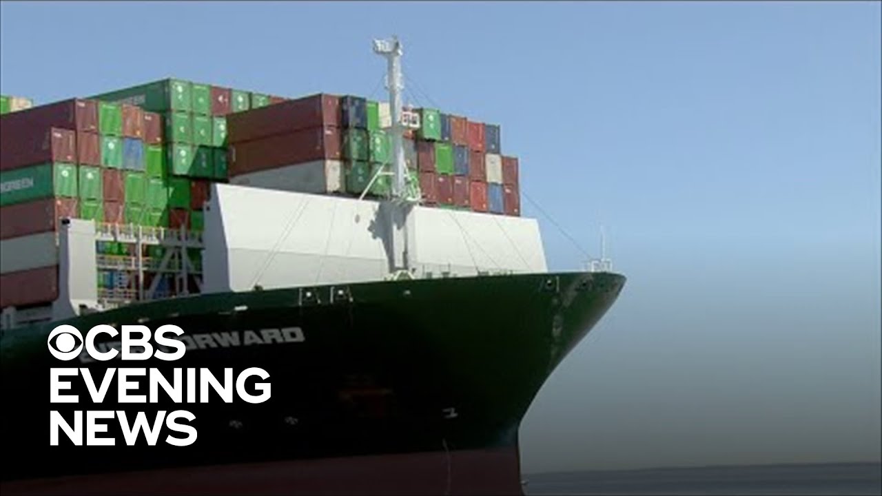 Cargo ship stuck in Chesapeake Bay freed after a month