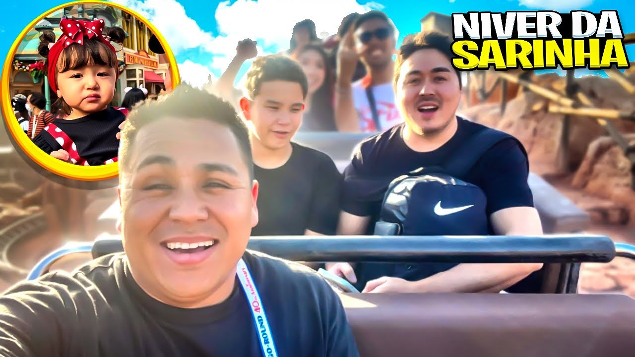 Fomos comemorar o niver da Sarinha na Tokyo Disneyland !!!