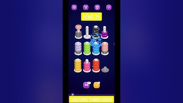 Level 35 Nut Sort Game play video #games #gameplay #shortfeed #gaming #puzzle #viralvideo