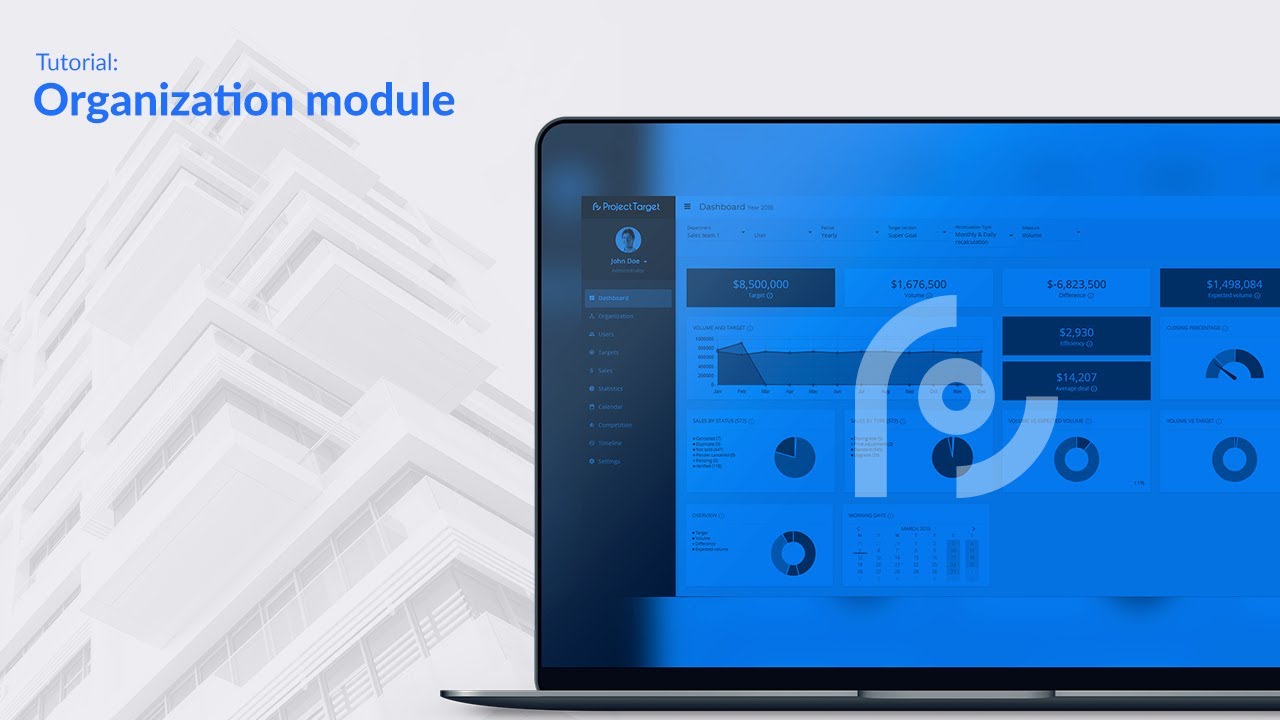 Module видео. Targets dashboard. dash module.