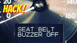 How to turn seat belt chime / beeping buzzer off on lexus and toyota
vehicles! follow the simple steps annoying beep for whatever reason
yo...