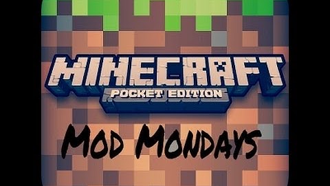 Minecraft Pe Mod  Monday-Sprint and Crouch,  Zoom