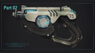 How I Model the Tracer Gun from the Overwatch Game_ Part 02