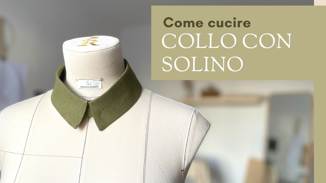 Tutorial di cucito: come cucire il collo per una camicia con @masharossa