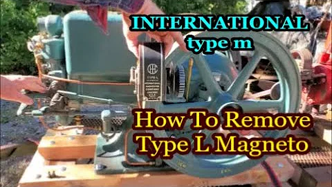 International type m How To Remove a Magneto