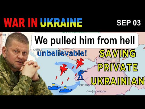 3 Sep: FOOTAGE: Unfazed Ukrainian Fighters Rescue Their Friend, Dodging Russian Rockets