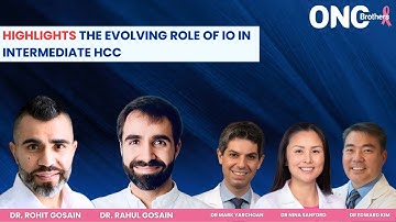 Highlights - The evolving role of IO in intermediate HCC