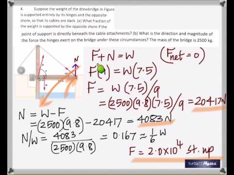 Static Equilibrium Solutions To Problems YouTube