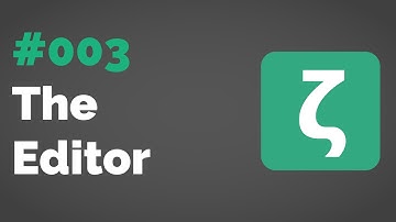 [[Zettlr HowTo]] #003: The Editor