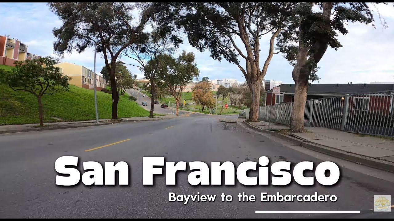 San Francisco's Transformed Industrial Waterfront: Bayview to Embarcadero 4K Drive | Stunning Drives