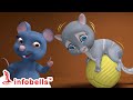 বাড়িতে ছোট বিড়াল - Cat Song | Bengali Rhymes for Children | Infobells