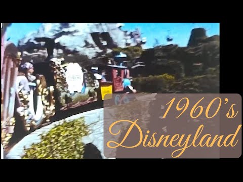 1960’s Ride in Disneyland's Casey Jr. Train - Miniature Railroad in Fantasyland