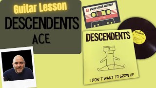 DESCENDENTS   Ace Guitar Lesson