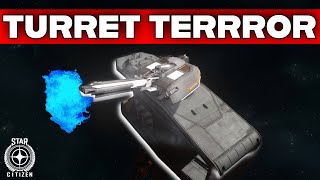 Station / Bunker Turrets are Terrifying Now - Star Citizen 4.2.1