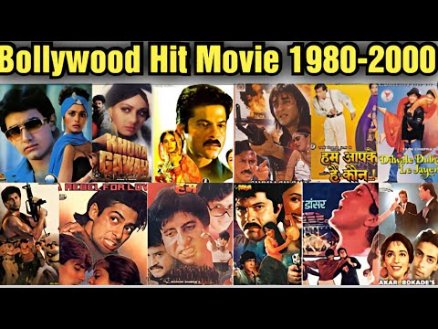 1980-2000 Bollywood Hit Hindi Movies List | Bollywood Hit Movie List | All Time Hit Movies