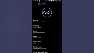 AOSP Extended ROM [Oreo 8.1][VoLTE] for Oneplus 5.