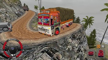 Indian Lorry Truck Driving 3D in Bussid - Bus Simulator Indonesia Gameplay 😲 - Bus Game 