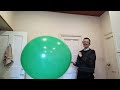 Special request from a subscriber btp a green 3ft round balloon for jts birt.ay