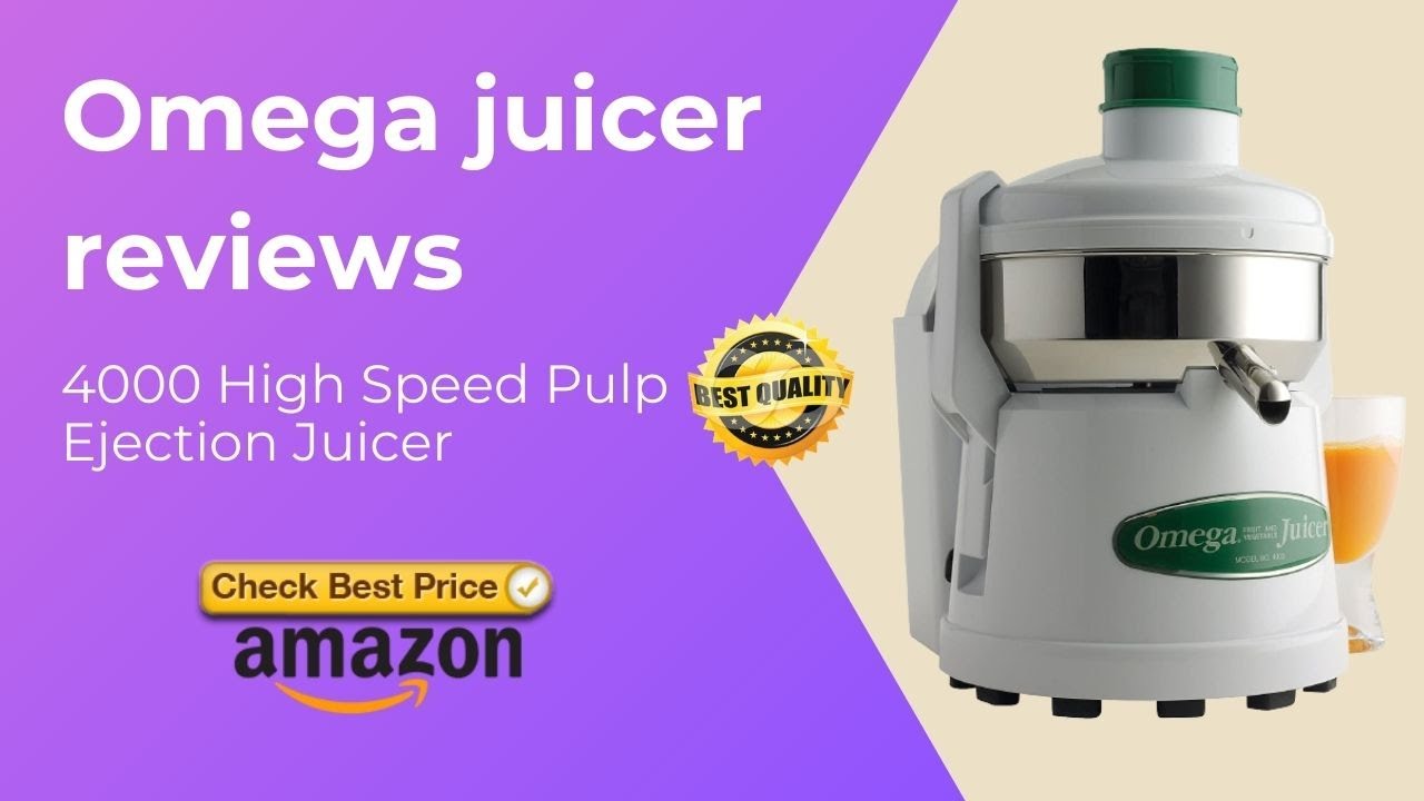 Omega juicer reviews - Jack lalanne power juicer