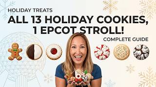 EPCOT Cookie Stroll 2025 – We Tried All 13 Cookies