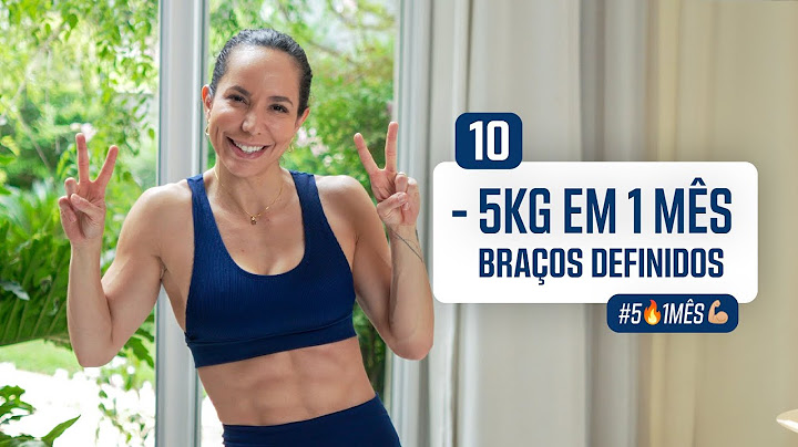 Como derreter gordura dos braços em casa - -5kg em um mês - Carol Borba