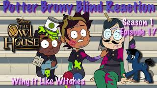 Redirect PotterBrony Blind Reaction The Owl House Season 1 Episode 17 Wing it Like Witches