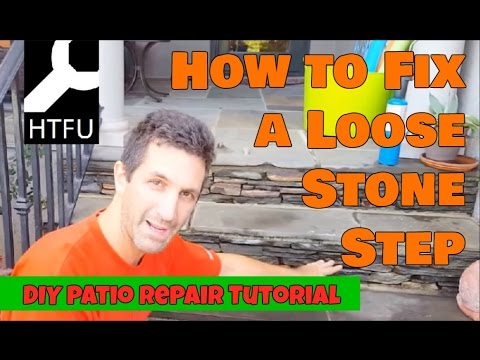 Loose Patio Stones How To Repair Stone Steps In Your Yard Loose Patio Stones How To Repair Stone Steps In Your Yard Securely And Ly Diy