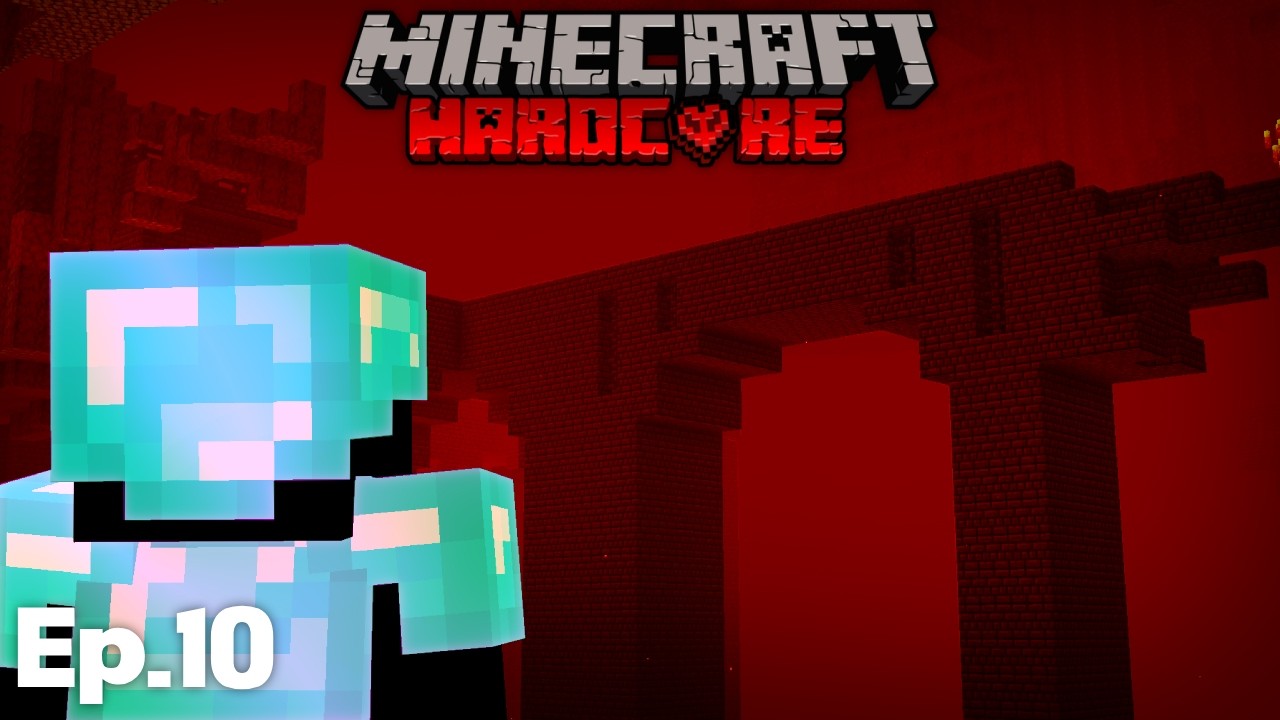 I Found a Nether Fortress in Hardcore Minecraft - YouTube
