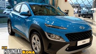 new Hyundai Kona  review, dimensions and interior and exterior and safety