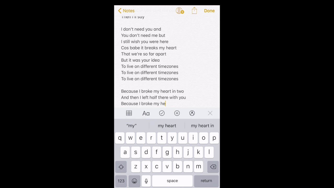 The Half Eight || Timezones || Lyric Video