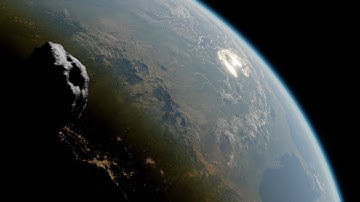 Asteroid animation made in blender