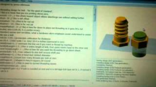 openscad simple fasteners creator app. free on thingiverse screenshot 3