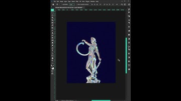 Chrome Effect Photoshop Tutorial #shorts