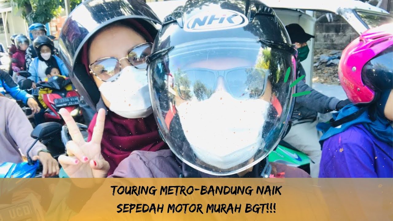 FIRST TIME Touring Metro Lampung-Bandung Naik Motor.. Murah Bgt!!!