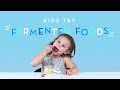 Kids Try Fermented Foods | Kids Try | Cut