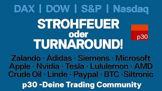 Dax/ USA Analyse ab 13. April 2026: Markante charttechnische Knackpunkte sind erreicht !