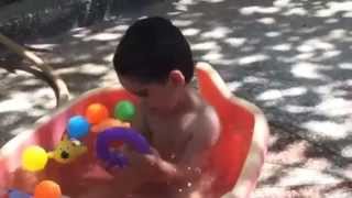 Baby Swimming Baby Music Caillou Pepe Learns To Swim Hd Baby In Bathroom Funny Baby