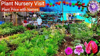 Plant Nursery Visit | Plant Price with Names | Plant Nursery in India | Satya Nursery ️