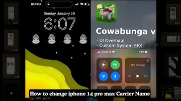 How To Change IPhone 14 Pro Max Carrier Name  | IOS 16 Jailbreak Tweaks