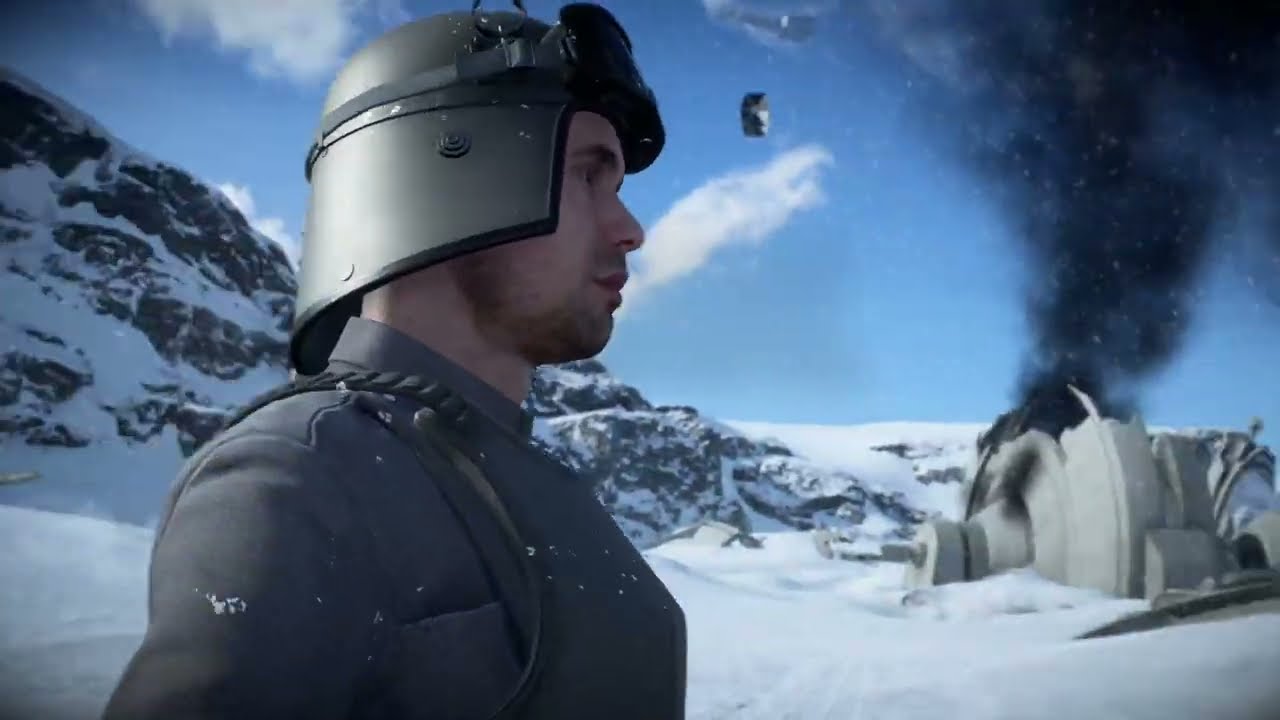 Supremacy Galactic Empire Online Multiplayer on Hoth Map TIE Fighter | Star Wars Battlefront 2