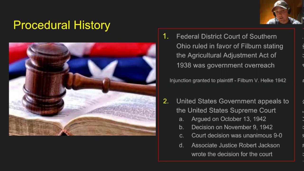 Wickard v. Filburn YouTube