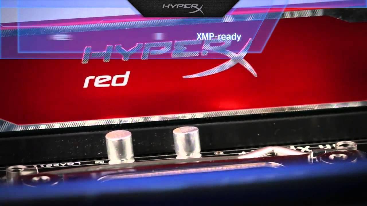 Memórias Kingston HyperX Blu Family.