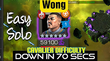 Wong Down in 70 Secs | Easy Solo | 3.2 | Strange Fates EQ | Cavalier Difficulty