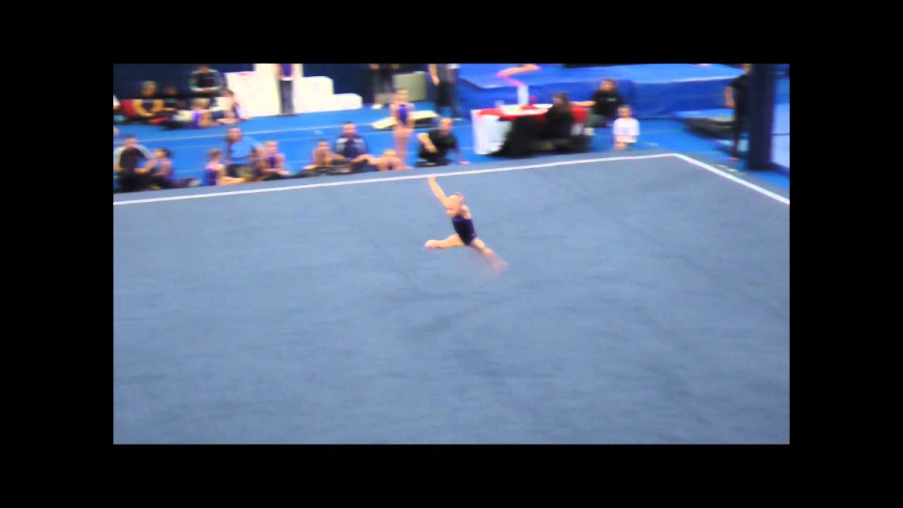 Caroline North Texas Championship Level 4 Gymnastics Meet 2012 YouTube