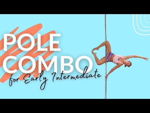 Lerne diese schöne POLE COMBO für EARLY INTERMEDIATE | Pole Dance Tutorial