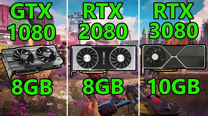 GTX 1080 vs RTX 2080 vs RTX 3080 - 8個遊戲在1440p下的測試結果