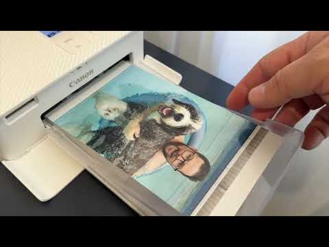Canon Selphy CP1500 Photo Printer Bundle (White) with KP-108 Paper (108 Sheets)